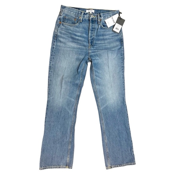 NWT RE/DONE Original 70s High Rise Bootcut Jeans sz 27 in Crystal Blue Denim - Picture 5 of 6